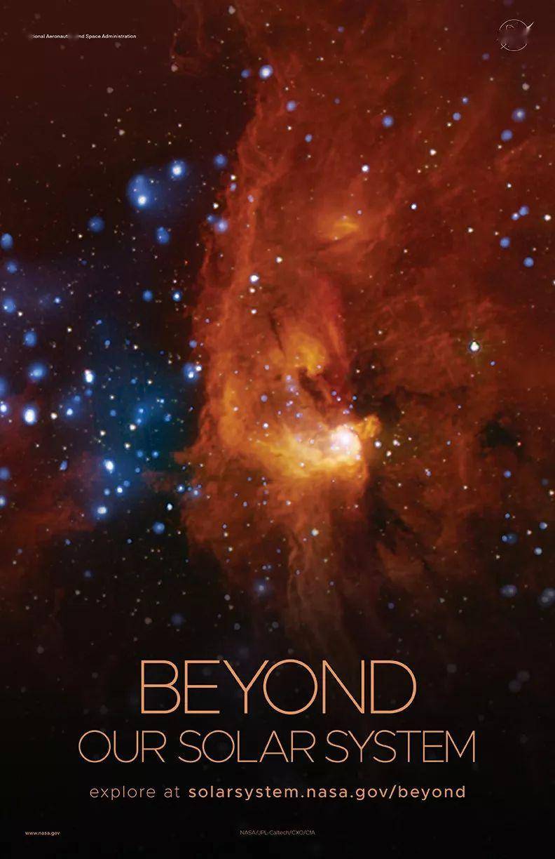 nasa发布的太阳系天体海报张张皆可做壁纸