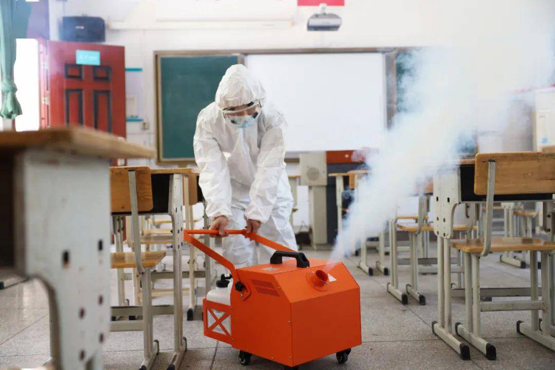 全区初三复学在即校园防疫如何这几所学校做足了功课