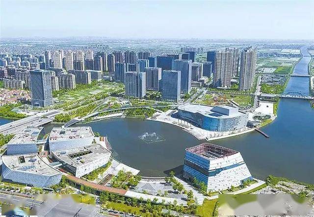 小镇十景——小镇客厅,明月湖,慈溪大剧院,科技馆,城市文化展览馆