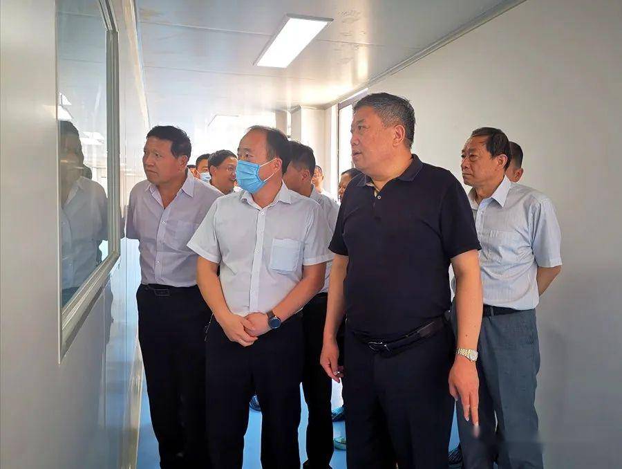 阜阳市人大常委会副主任高子球一行来太和经开区调研创新驱动工作开展