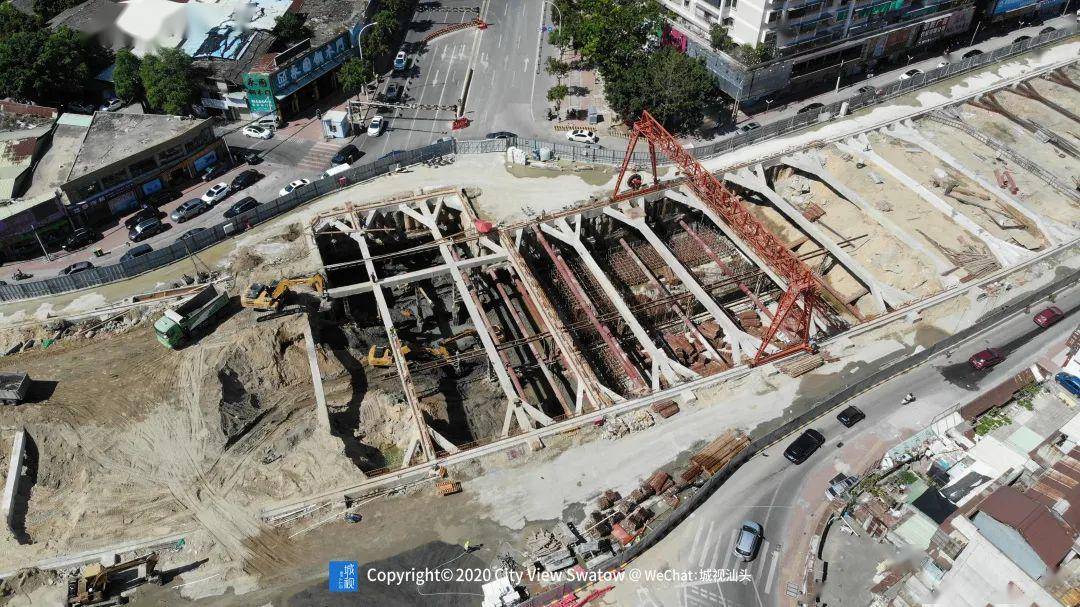 城视黄河快速路东厦隧道开始进行底板和侧墙浇筑