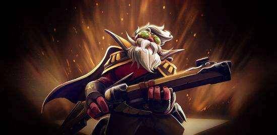 dota2:火爆组合火枪加冥魂大帝,带线推塔守高地一应俱全