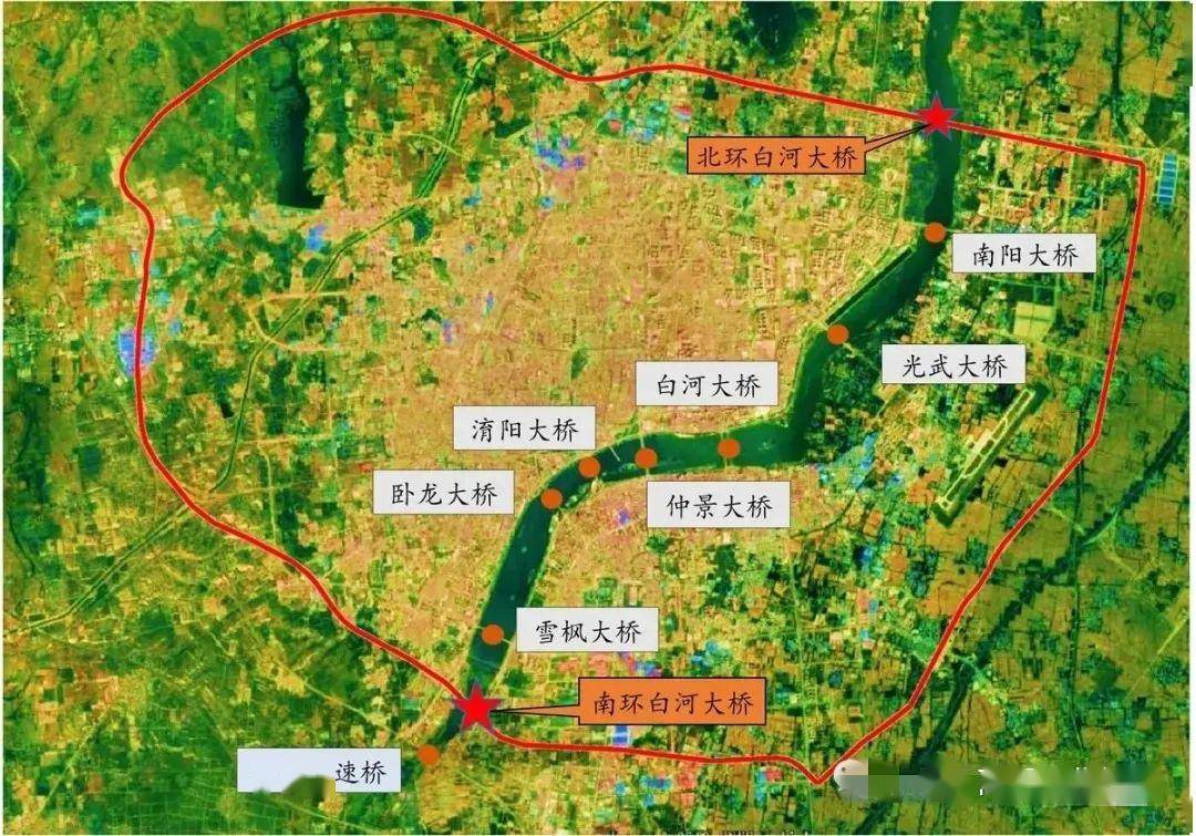 南阳雪枫大桥地图图片