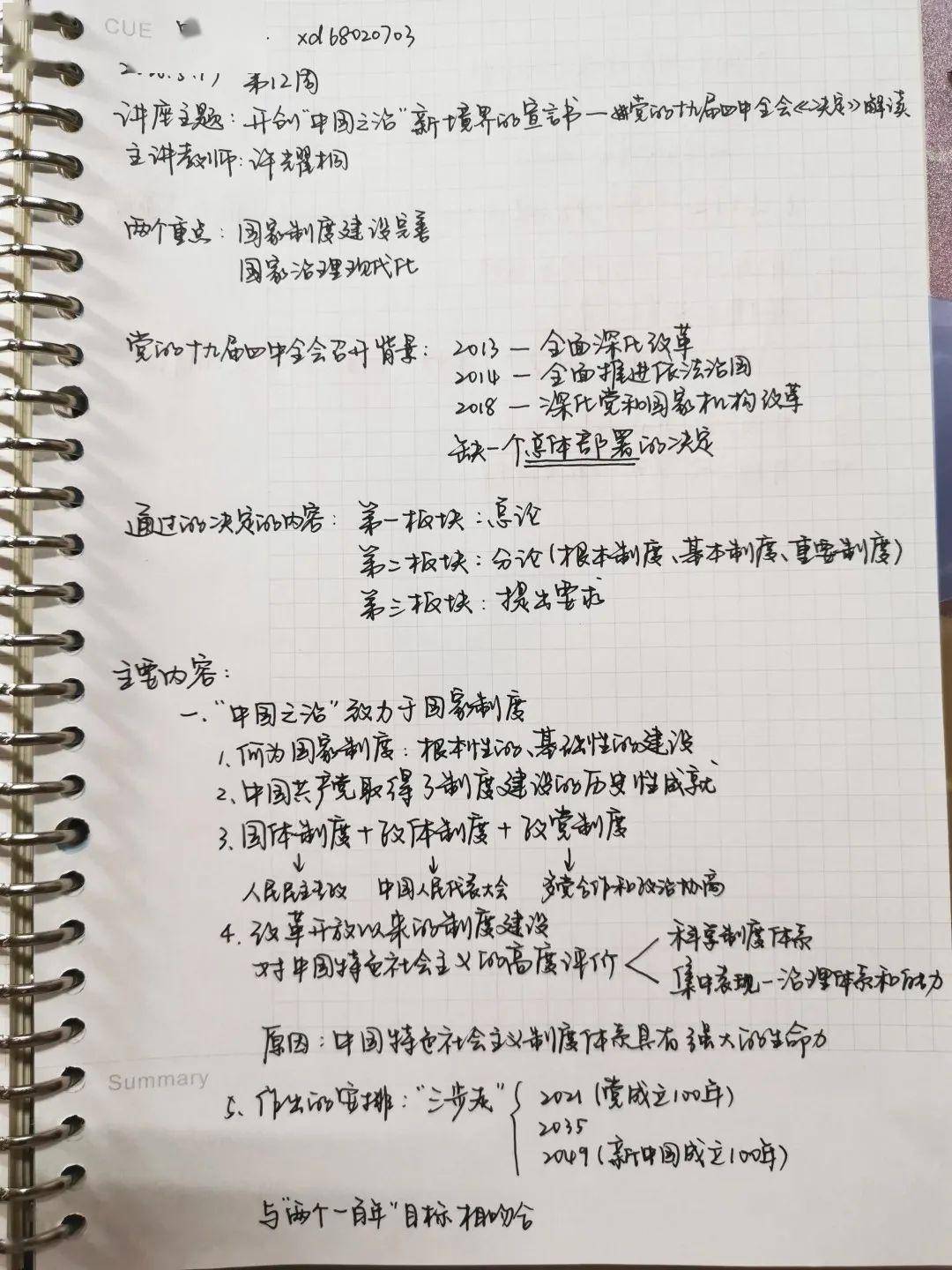 学生党校 | 第68期学生党校第七次党课优秀感想