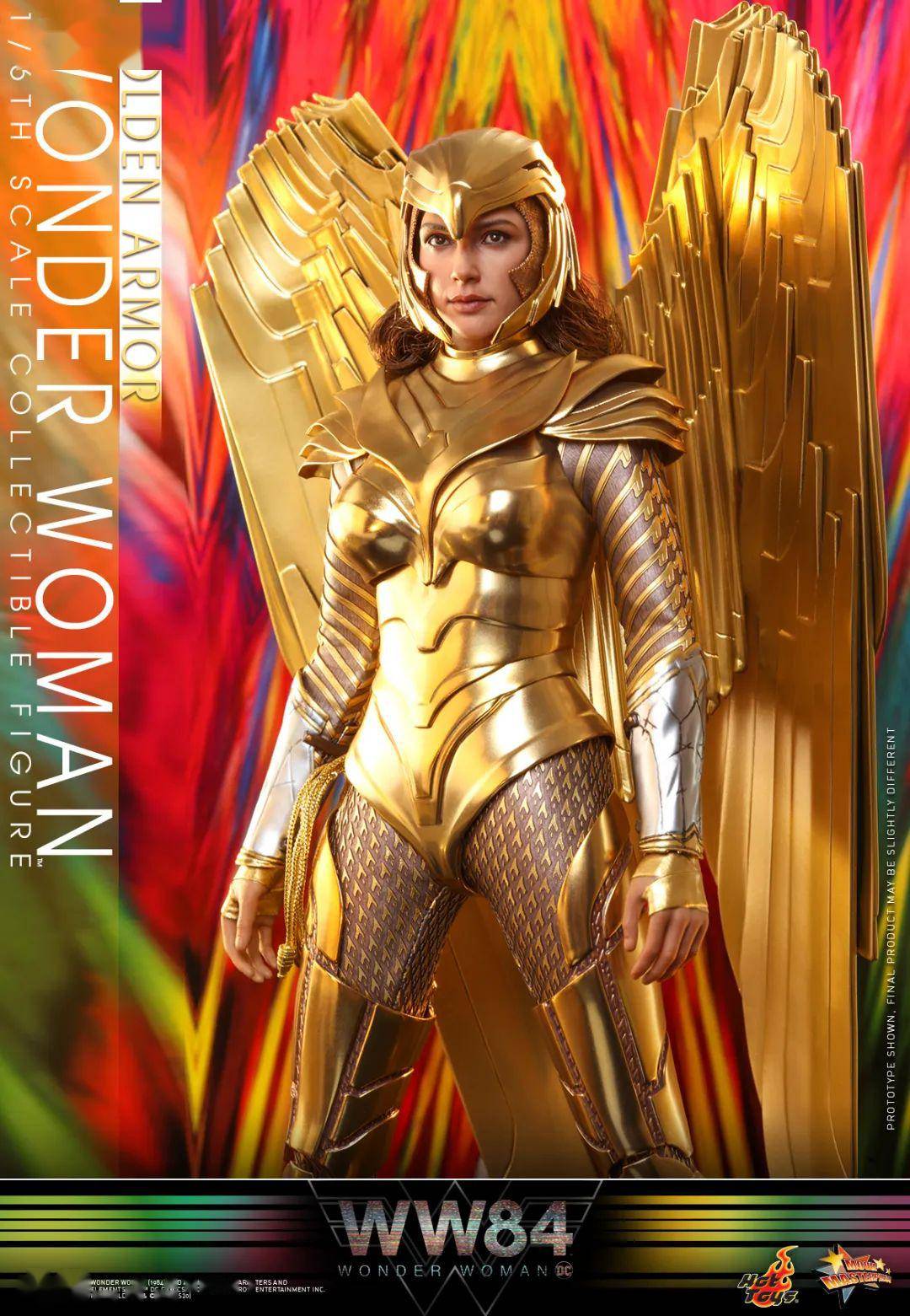 神奇女侠客串维密天使?ht《神奇女侠2》黄金装甲版1:6人偶!