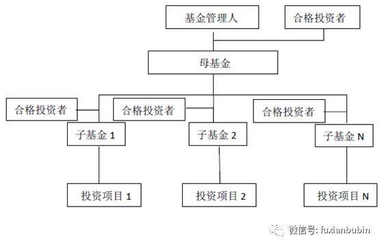 架構上的一種更為複雜的結構安排,係指基金管理人發起設立一支母基金