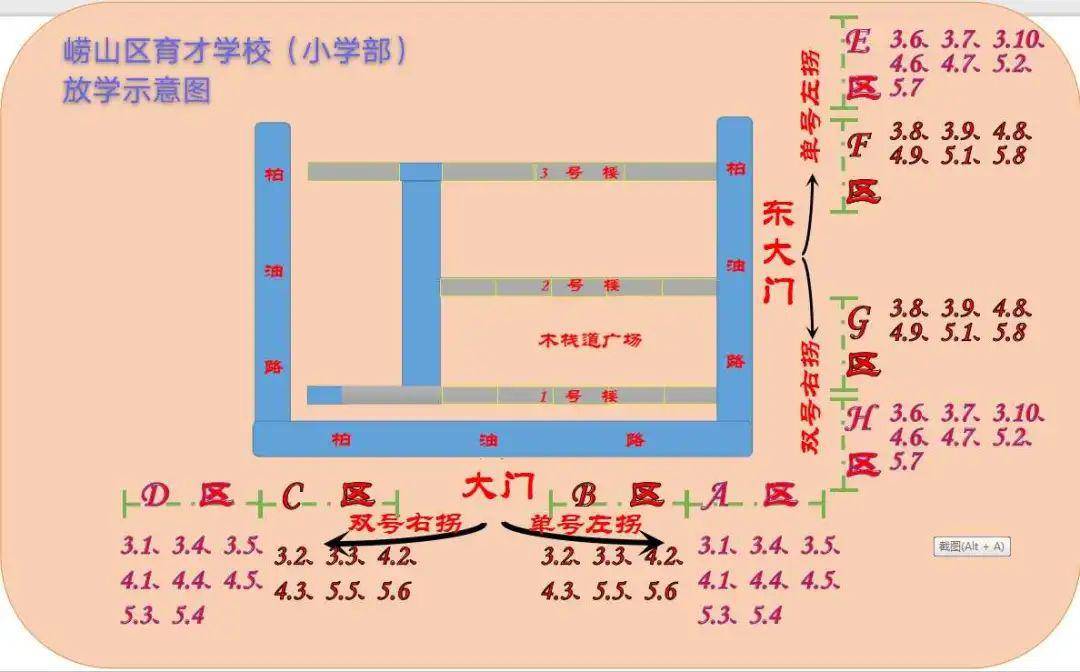 崂山区育才学校小学部复学校园生活指导