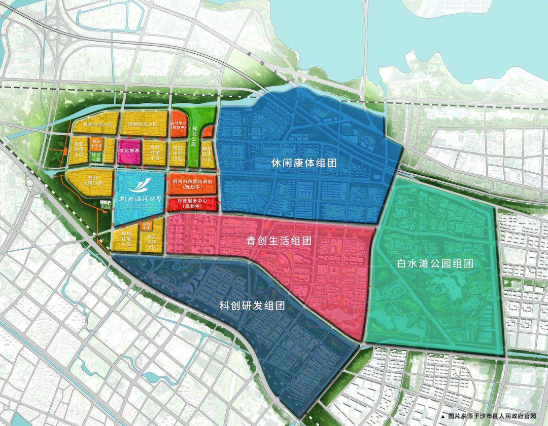 荆州市文旅区规划图图片