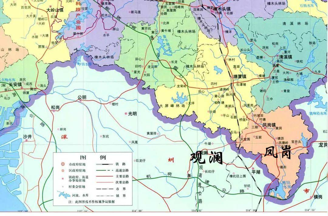 深圳扩容成立深北新区?答案竟出乎意料._凤岗镇