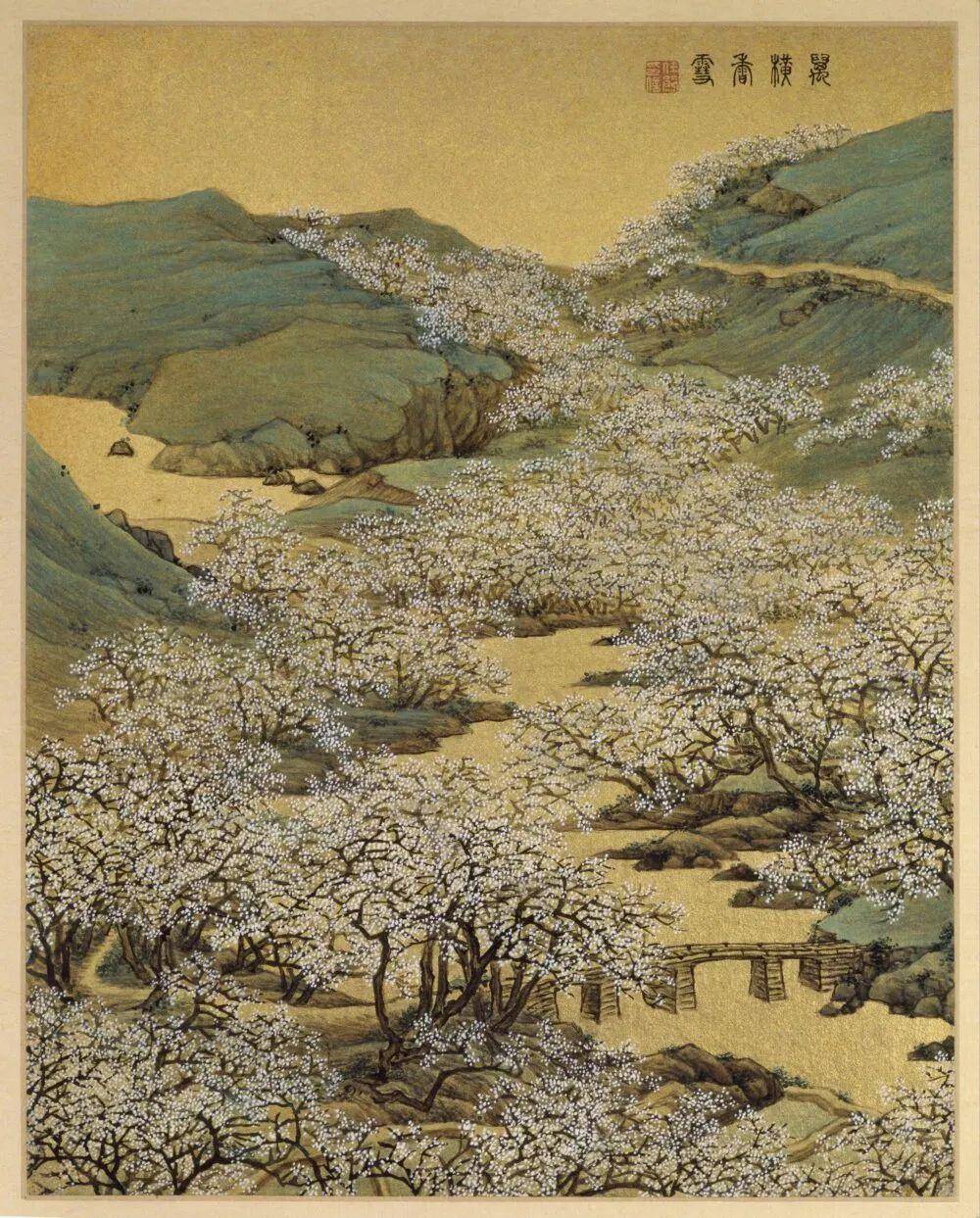 清代任熊绘《十万图册》