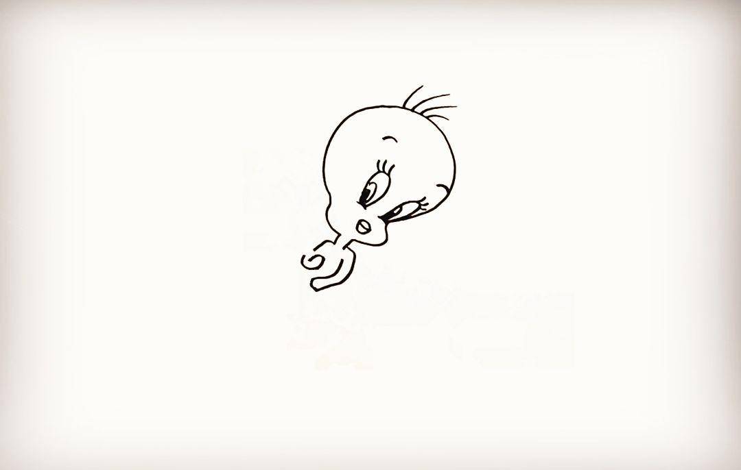 简笔画-小黄鸭