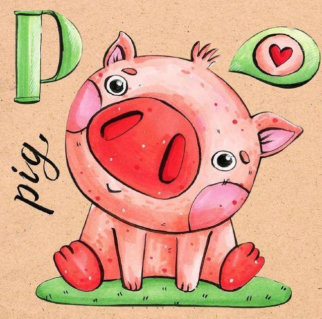 幼儿图片大全可爱动物绘画