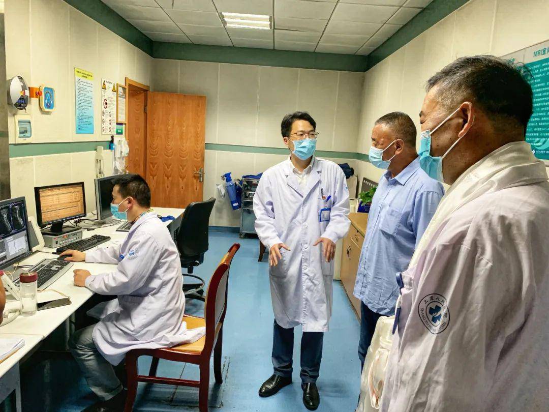 比如县党政代表团来上虞人民医院考察