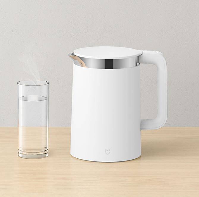 米家发布新款电水壶支持实时温度显示