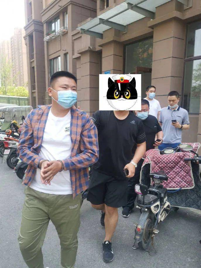 抓捕犯罪嫌疑人过程画面