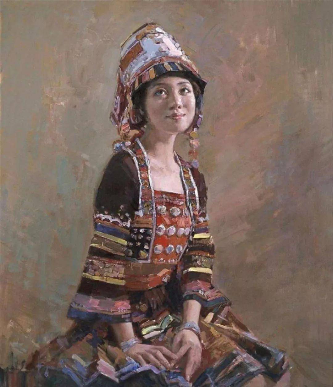 猎奇油画美人50幅真美