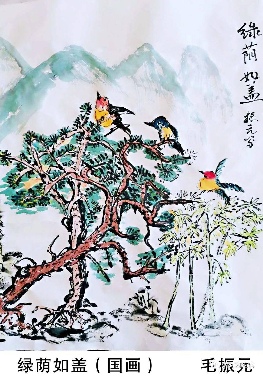 退休后自学国画,在《中国老年报》,《鹤城晚报》发表多幅作品,系讷河