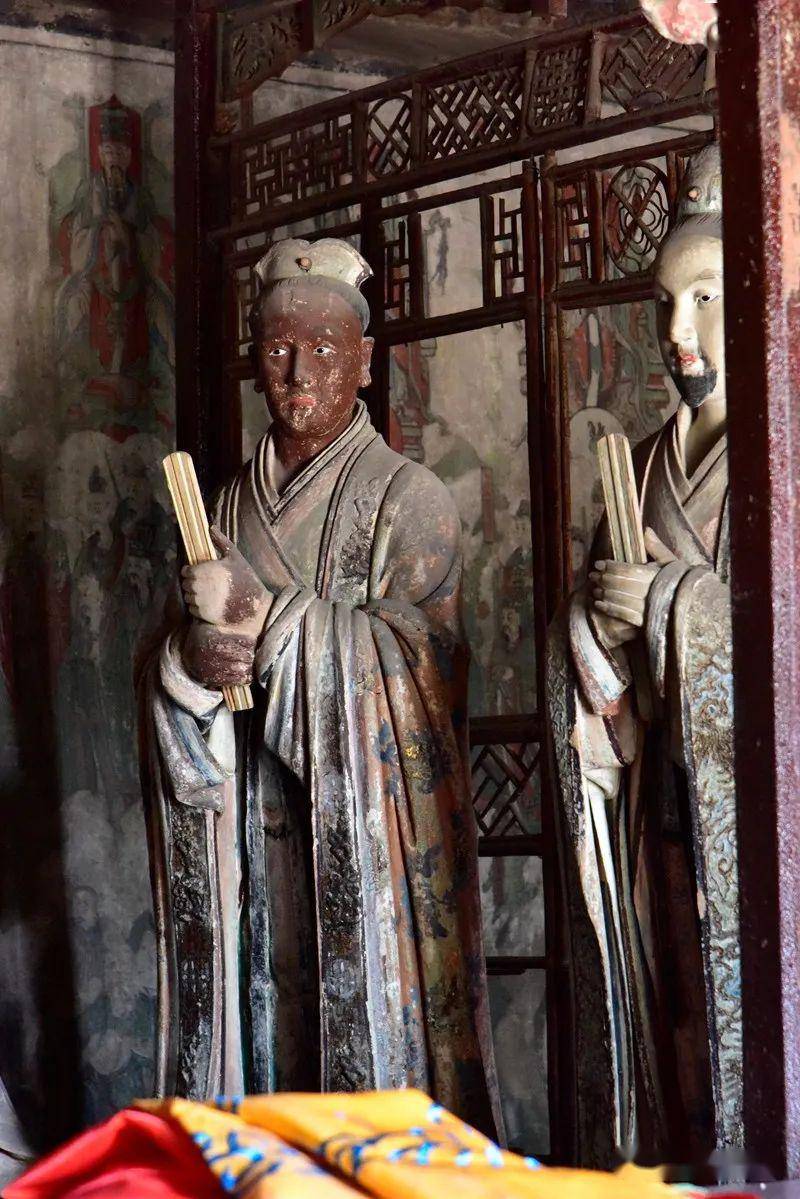 寻古迹的莲莲摄人心魄的静谧之美山西太符观彩塑