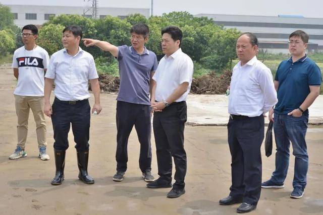 经开区管委会副主任马建立参加督查.