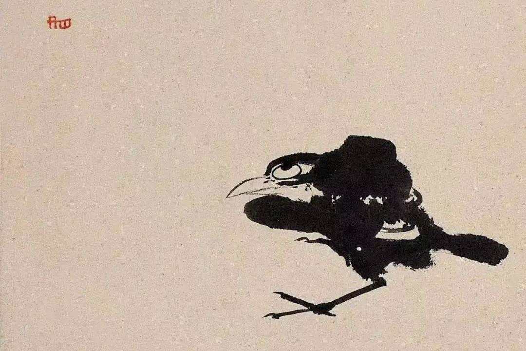 鸳鸯戏水-朱耷(八大山人)-国画作品-第壹印像