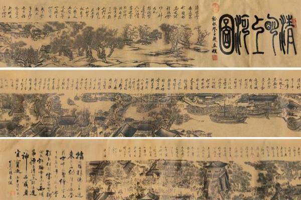 翰林学士赵孟頫清明上河图价格值多少钱_搜狐网
