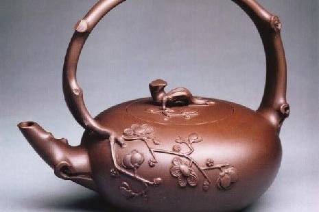 最終大倉大放出❗️【gallery三益】中国古美術　鈞窯紫紅斑紋双耳壺（金時代） A superb Junyao purple-splashed tripod incense burner
