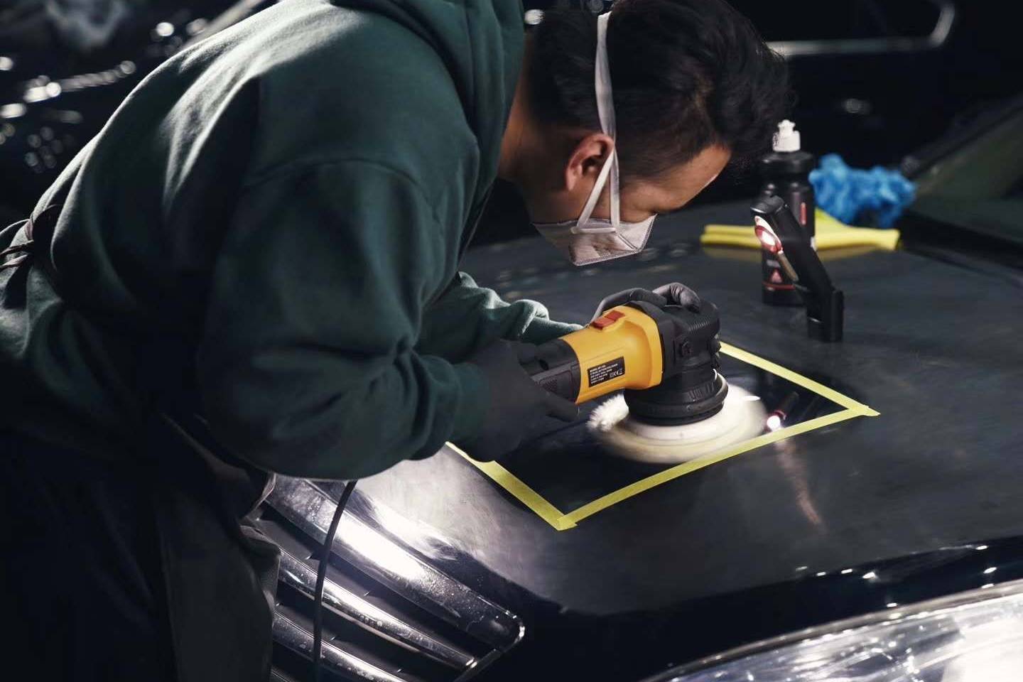 汽车漆面抛光打磨