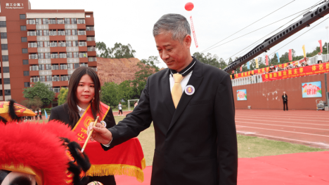 广东佛山北博德翰外校第十届体艺节隆重开幕