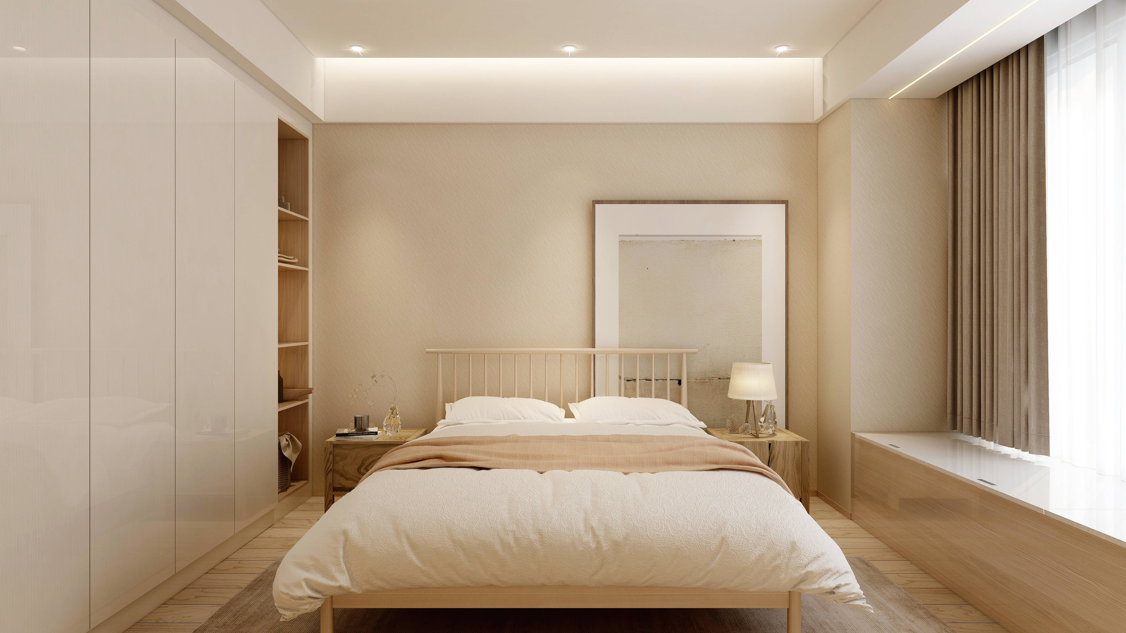 装修灵感日系100m05装修配上这个墙布才叫设计的魅力