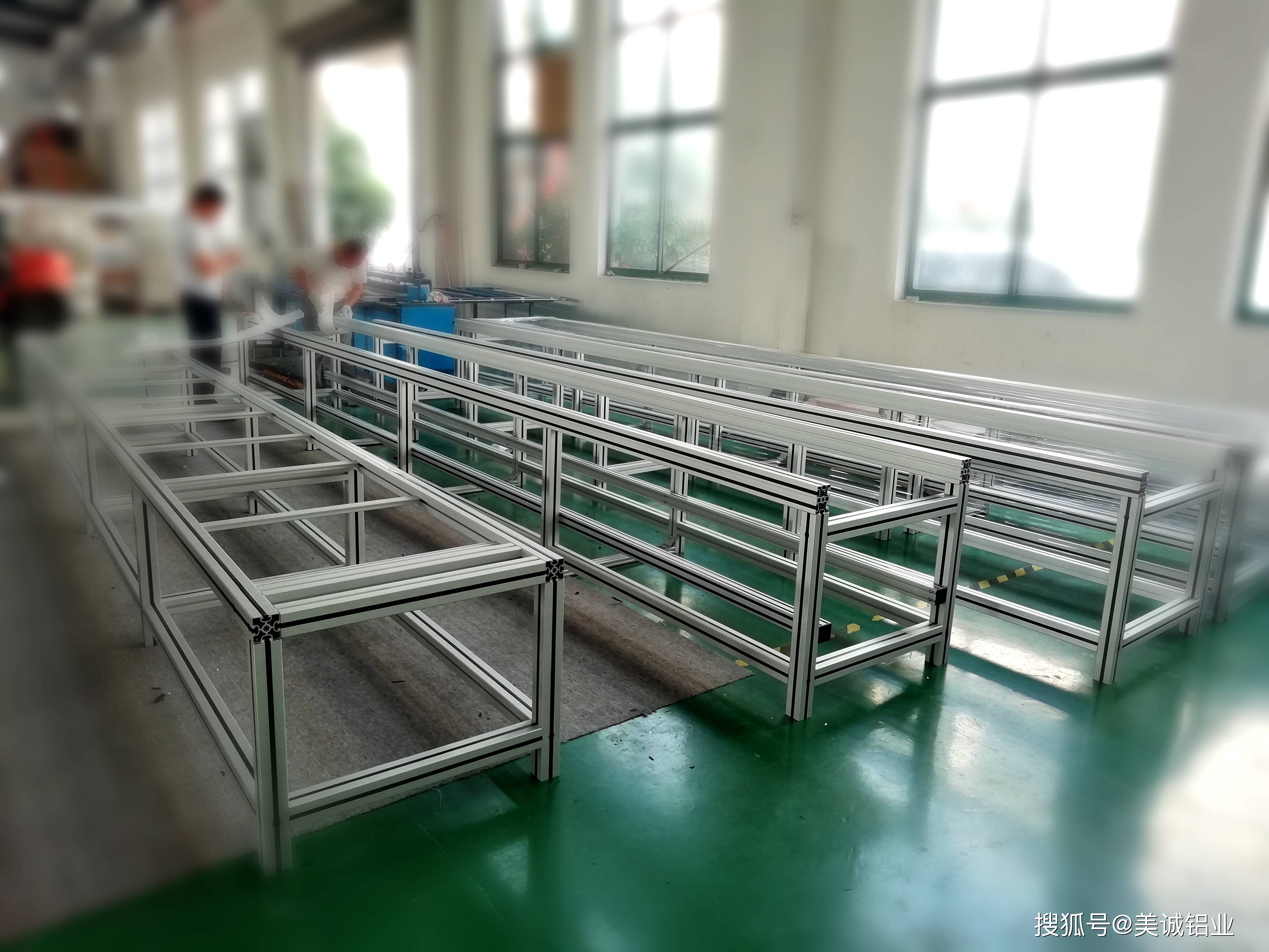 原创百变的工业铝型材架子