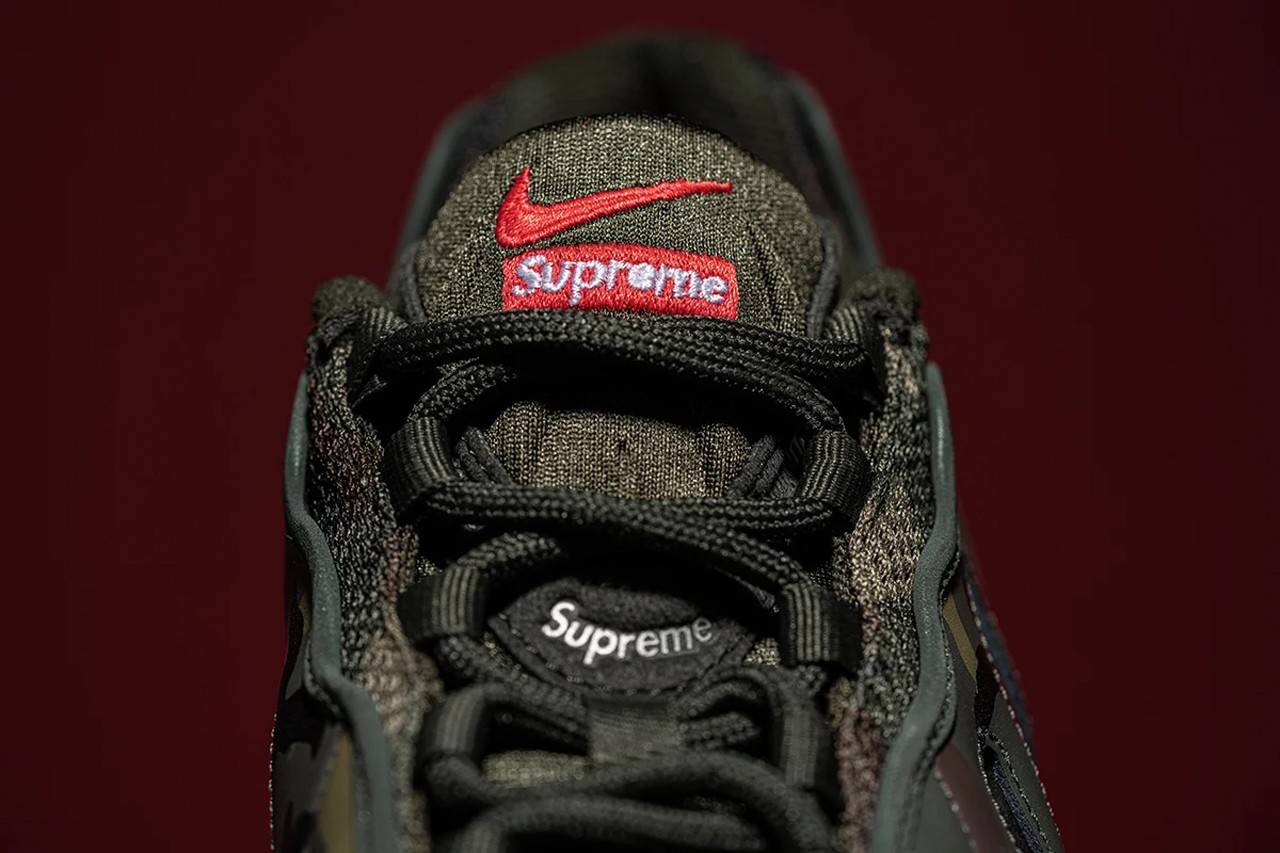 抢先一览supreme x nike air max 96 全新「camo」联名鞋款