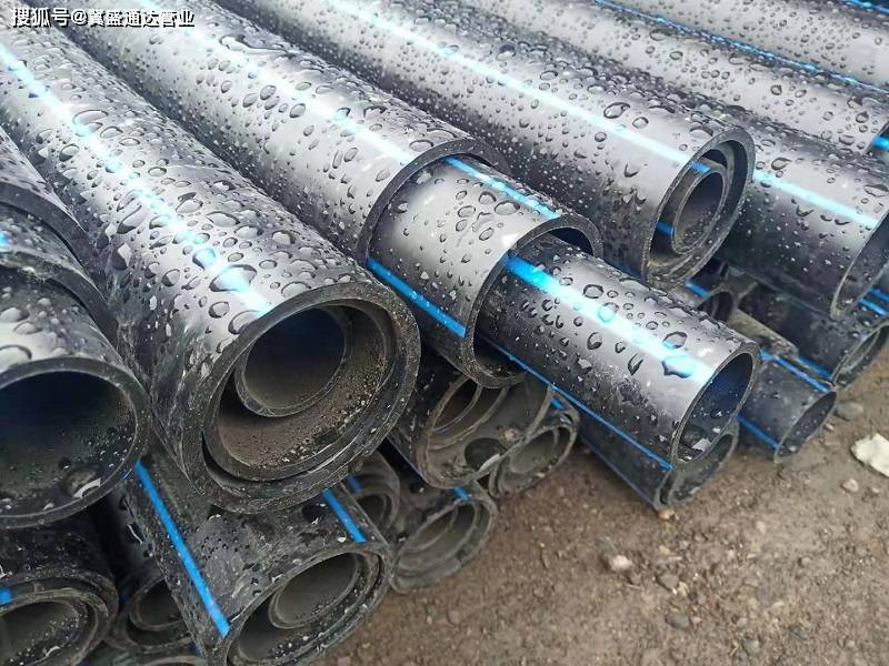 太原pe管盘管和直管,双壁波纹管,钢带管,冀盛通达库房实拍