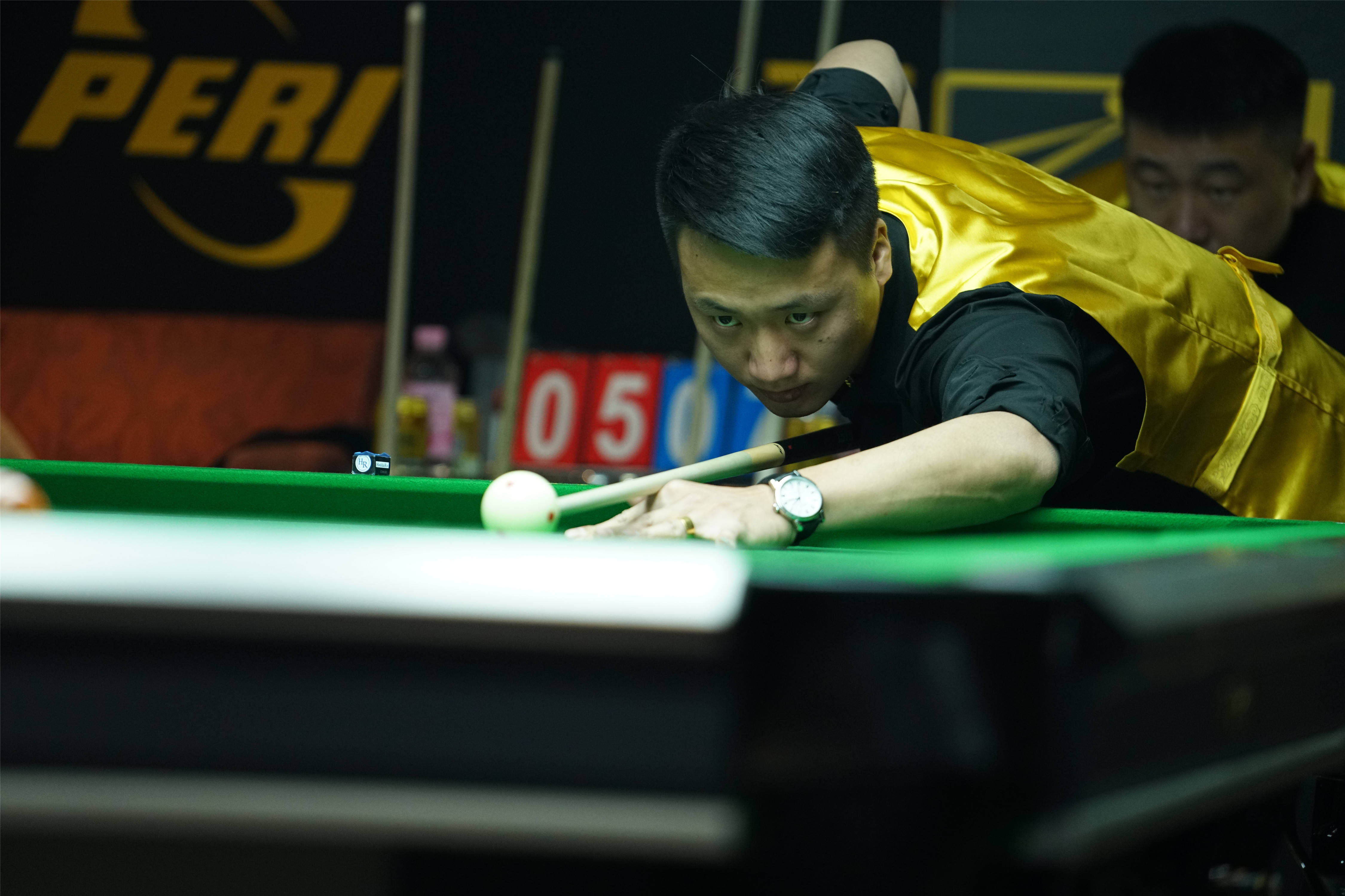 lcba皮尔力龙珠来力杯中式台球公开赛单红宇领衔四强诞生