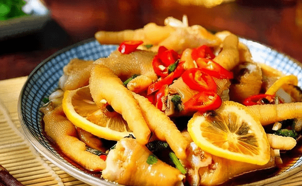 鸡爪和柠檬怎么吃