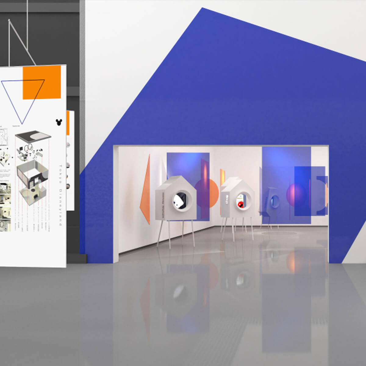 室内设计双年展 郭治辉-eaad云展厅展陈空间设计