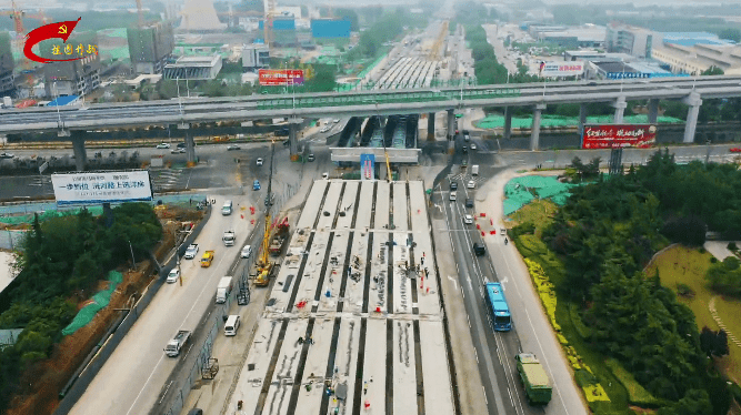 6月底主线通车!济宁崇文大道跨宁安大道项目全速推进中