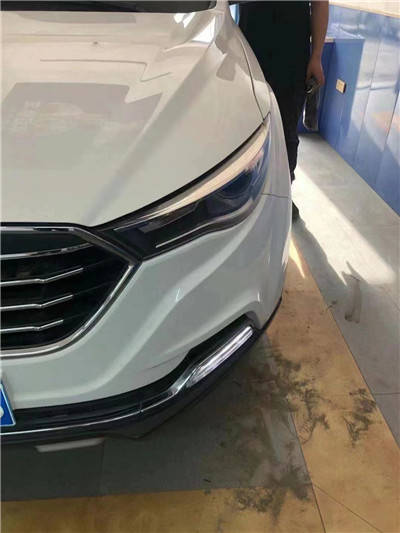 长春车灯奔腾x40升级dysleds双光透镜案例