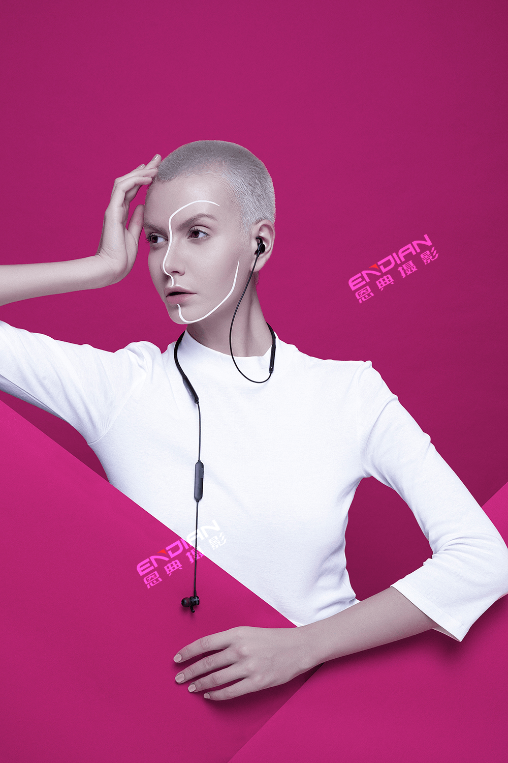 产品摄影耳机拍摄