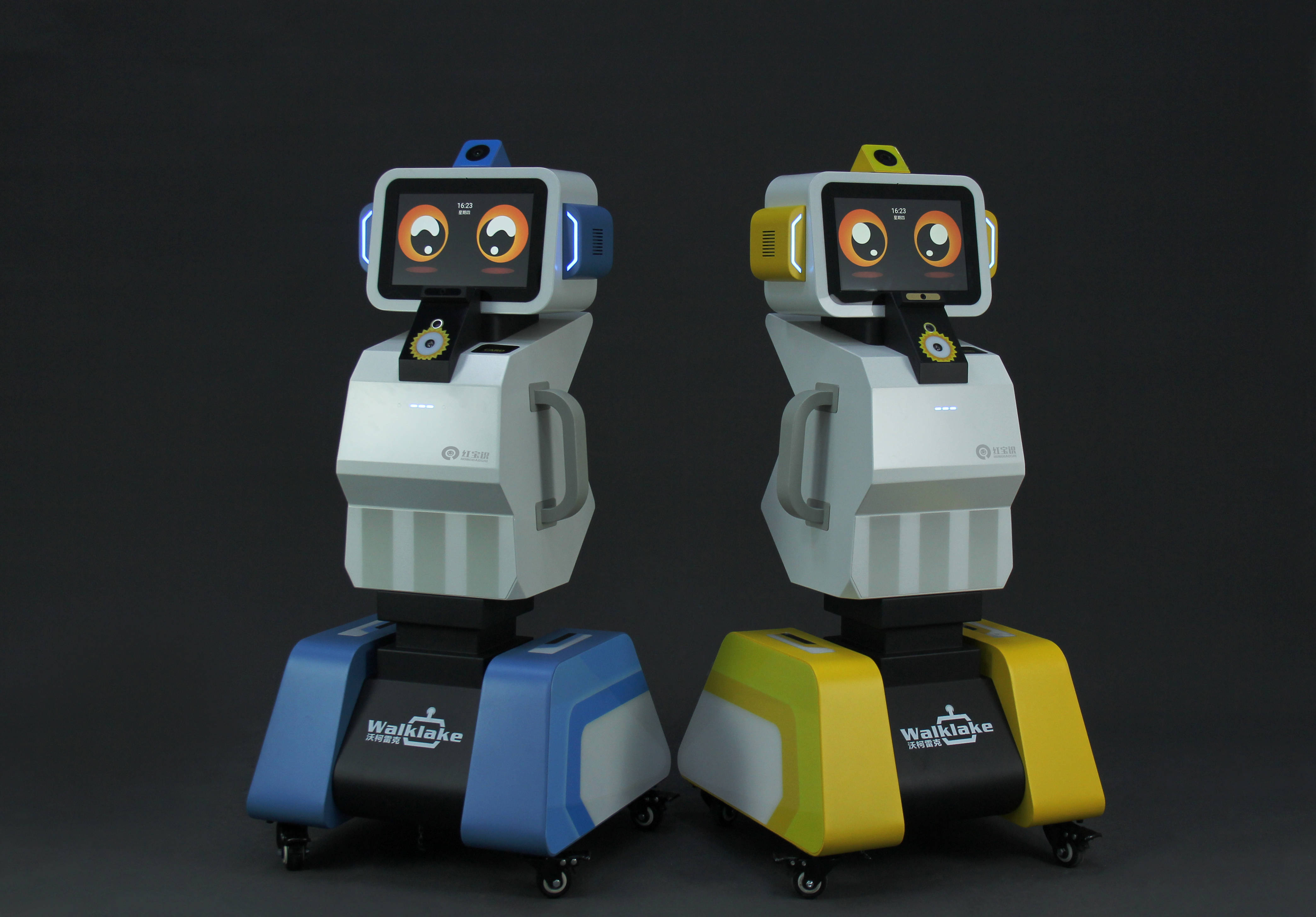 红宝识晨检机器人防疫不可放松晨检机器人成校园健康卫士