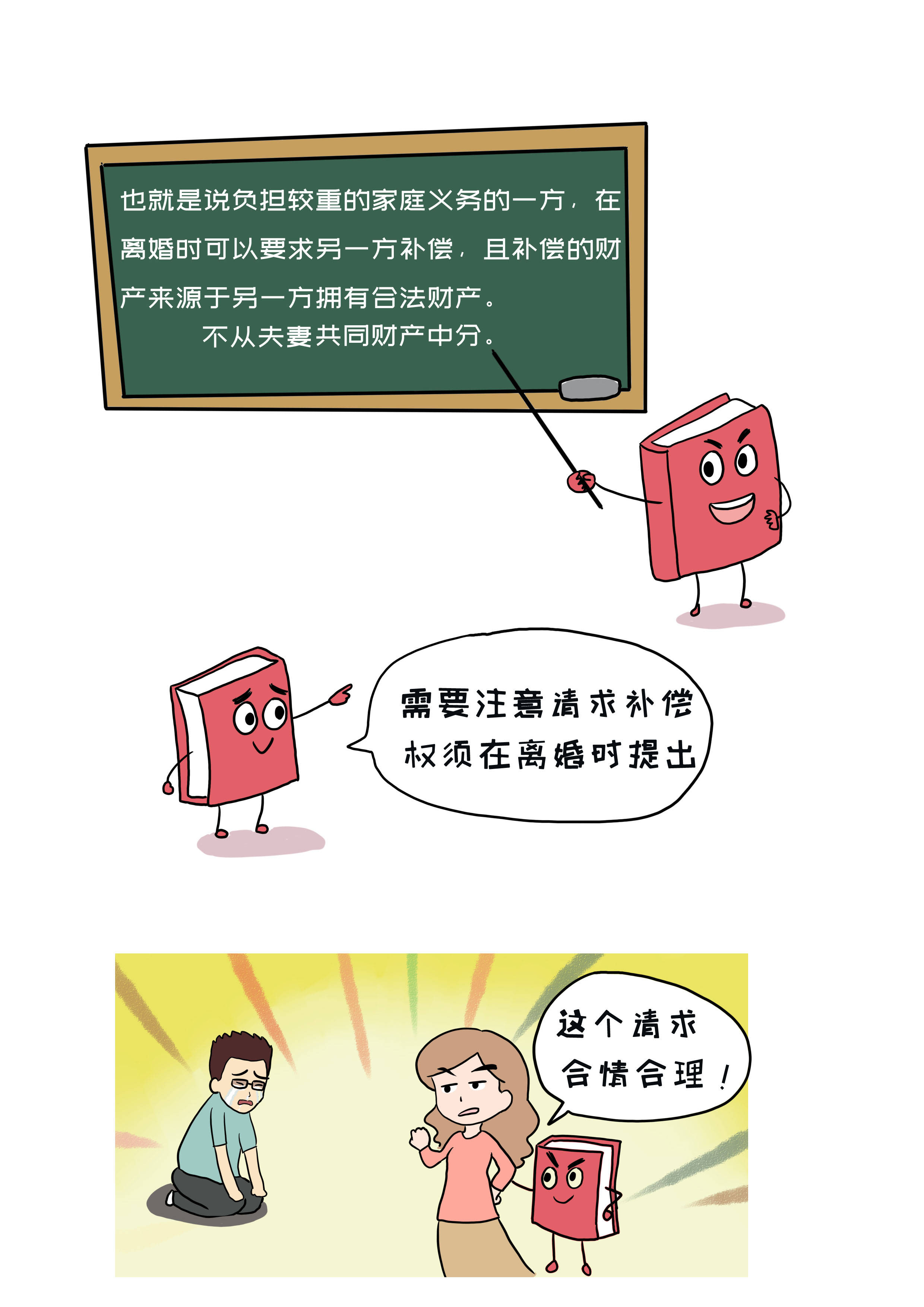 【漫画民法典】好律师:全职太太,离婚时可以要求赔偿吗?