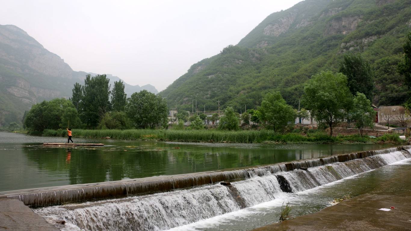 多情原创美图欣赏九渡夏景