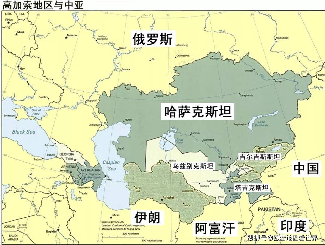 中亚5国为何边界及飞地问题多集中在费尔干纳盆地