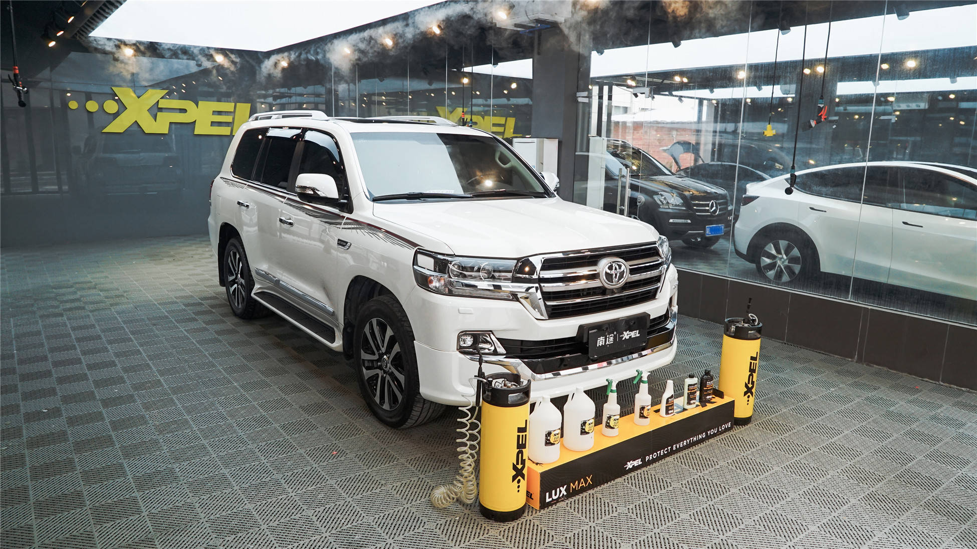 丰田兰德酷路泽 贴隐形车衣 案例分享