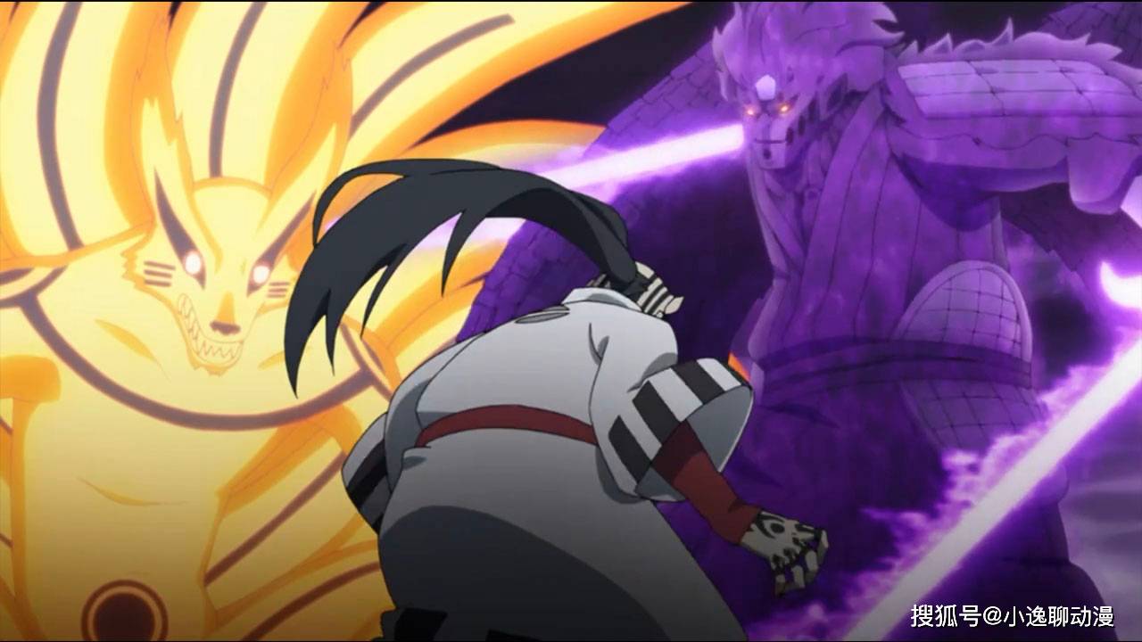 博人传204话:鸣佐联手战大筒木,一个惨遭封印,一个施展时空忍术逃生