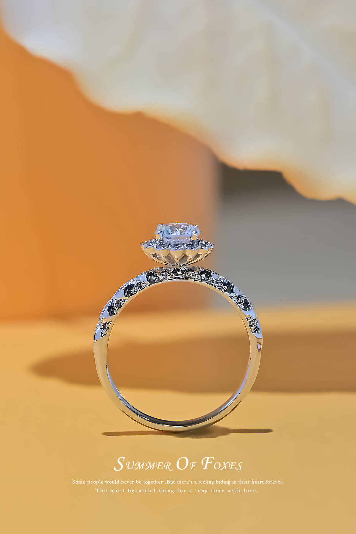 超浪漫的捧花求婚钻戒,50分也能疯狂心动