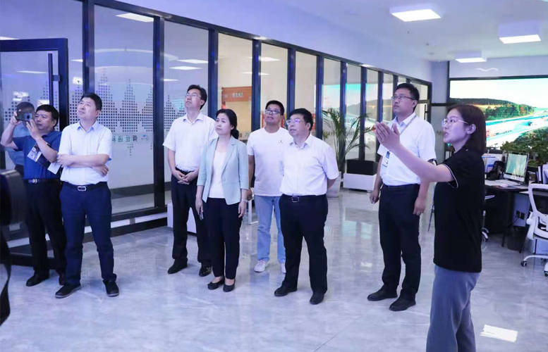 曹县县委书记张乾山陪同省党史学习教育第六巡回指导组一行莅临舜世通