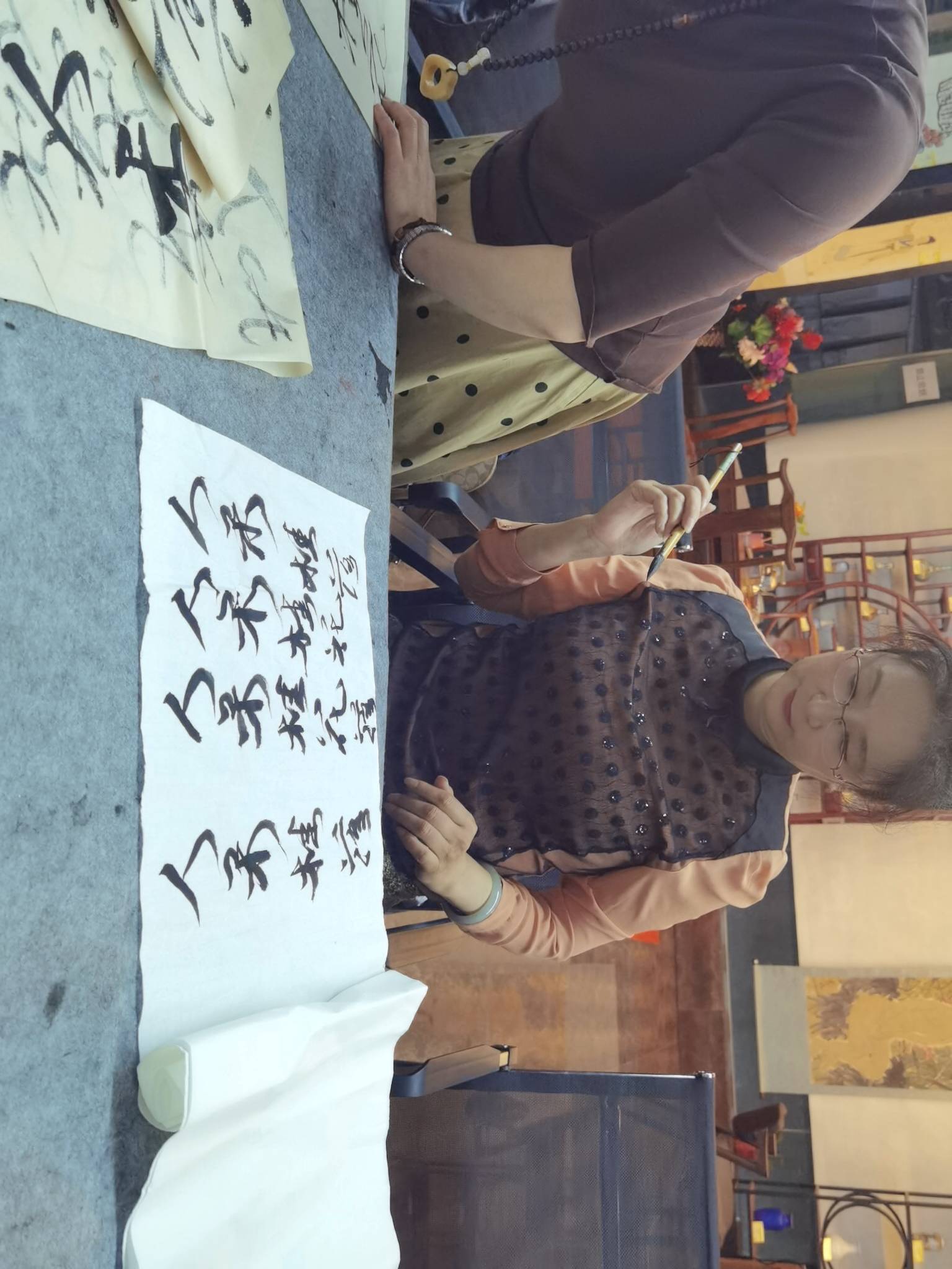 中国道家书法传承人张宗明大师书法沙龙在盛京皇城艺术馆举行