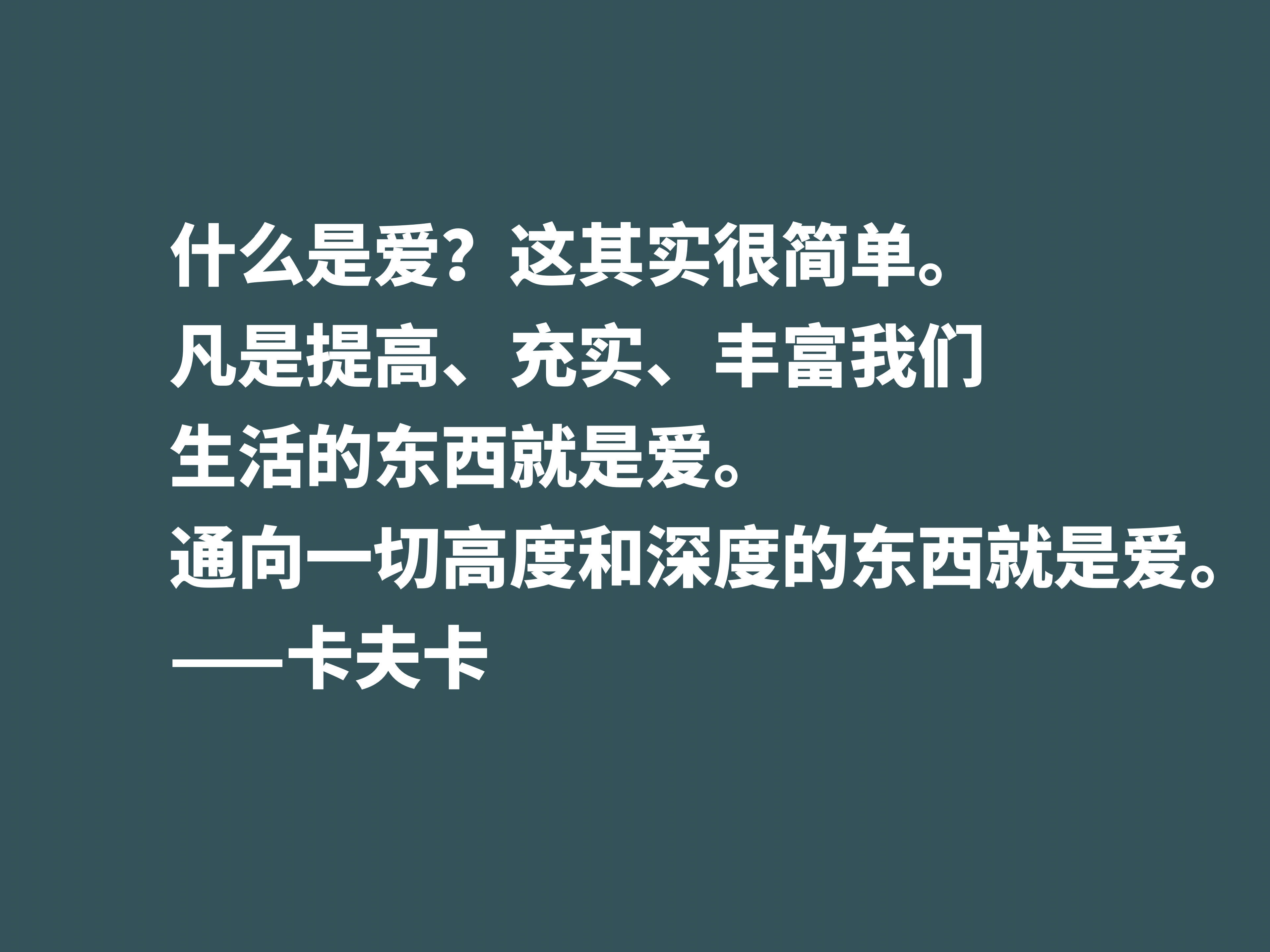 原創震驚世界文壇的大作家欣賞卡夫卡十句格言走進作家的精神世界