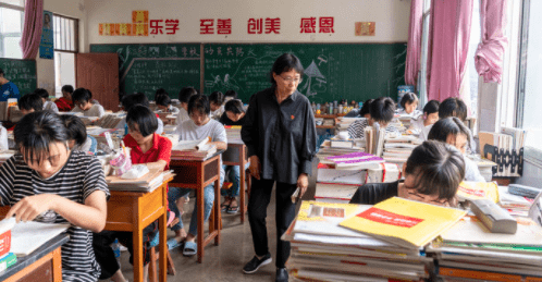 【张桂梅希望学生快快长大来接班，只要还有一口气就会站在讲台上】