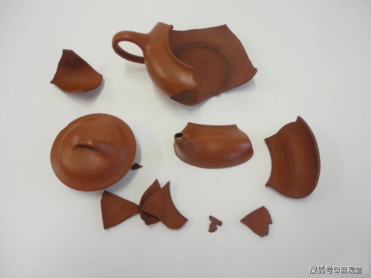 原创我的紫砂壶摔坏了扔还是不扔